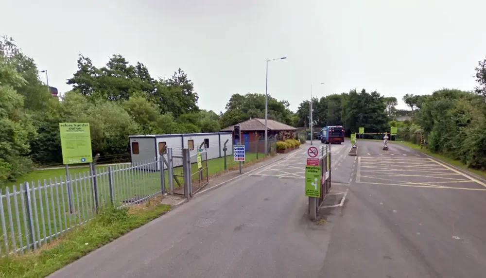 People now need to book before visiting Weston recycling centre. Picture: Google