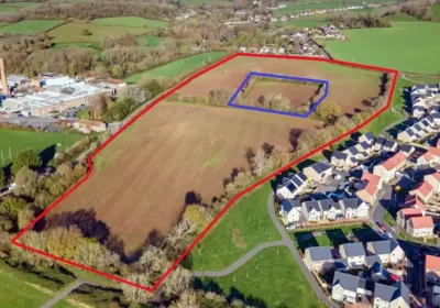 The plot at Glencot Road, Wookey Hole, near Wells. Picture: GTH