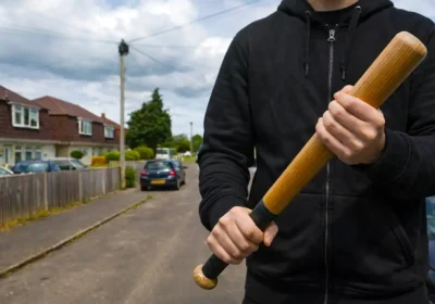 Police are appealing for information after a man was attacked with a baseball bat in Wyndham Road, Bridgwater