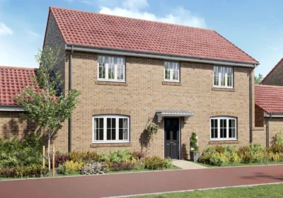 Just one four-bed home remains at the Yeovil development. Picture: Persimmon