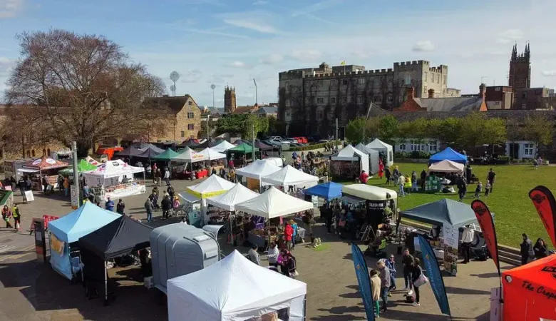 The first Taunton Independent Market of 2026 will take place on March 1, on Castle Green