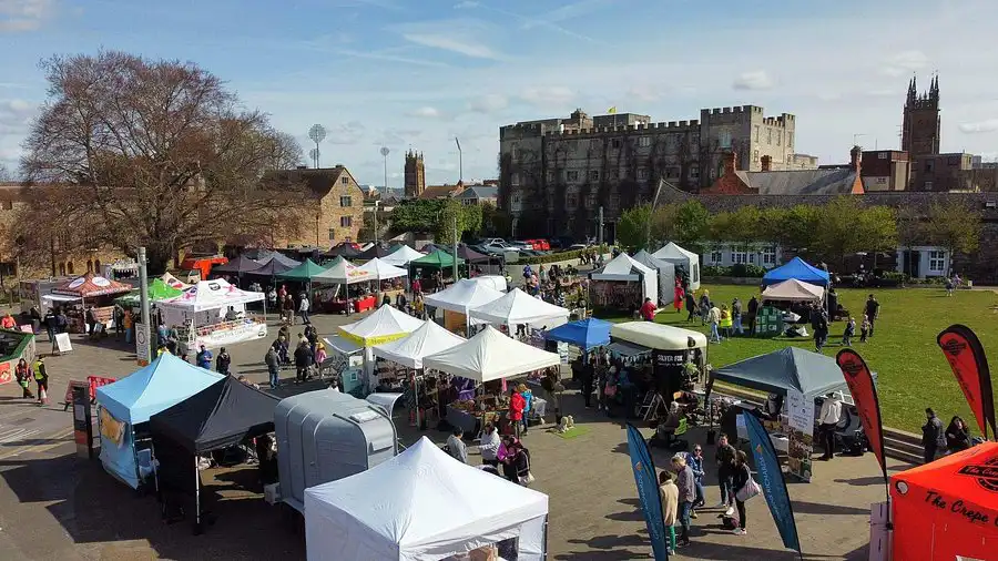 The first Taunton Independent Market of 2026 will take place on March 1, on Castle Green