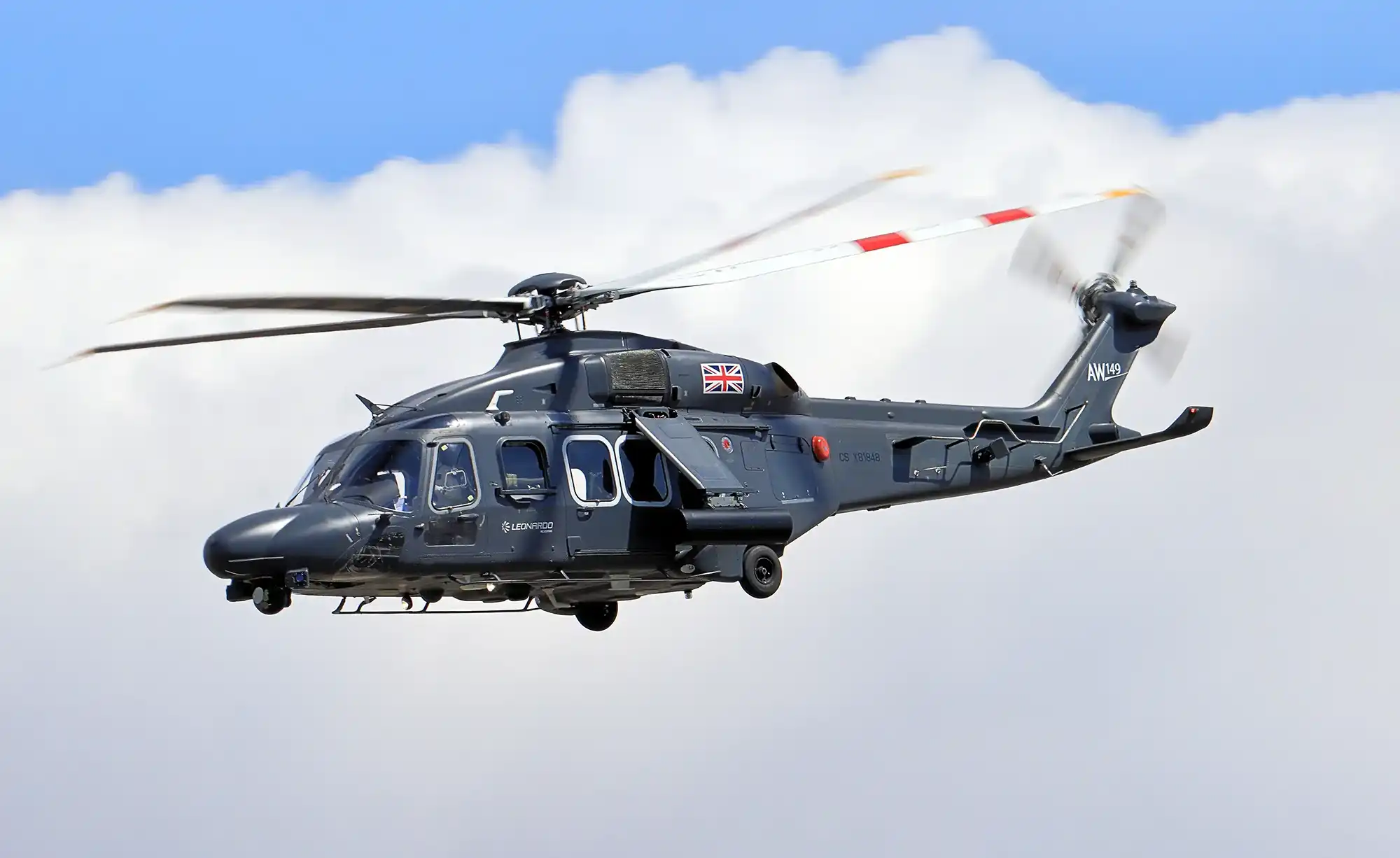 The AW-149 is the UK military's new medium helicopter