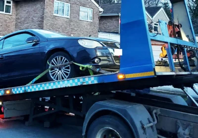 The car was seized from a street in Clevedon. Picture: Avon & Somerset Police