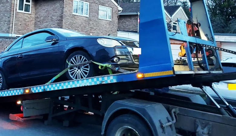 The car was seized from a street in Clevedon. Picture: Avon & Somerset Police