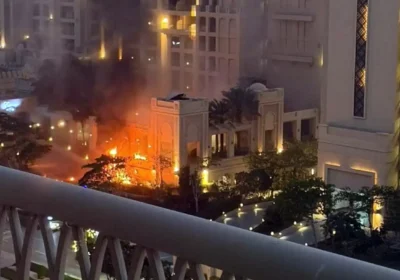 The Fairmont hotel in Dubai was hit during military action in Iran and across the Middle East