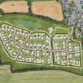 An illustration of how the 117 homes could be laid out on the site at Locking, Weston. Picture: Gladman/NSC