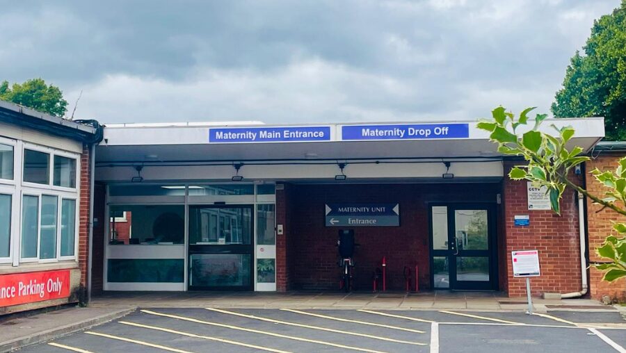 The maternity unit at Musgrove Park Hospital is housed in buildings built during World War Two