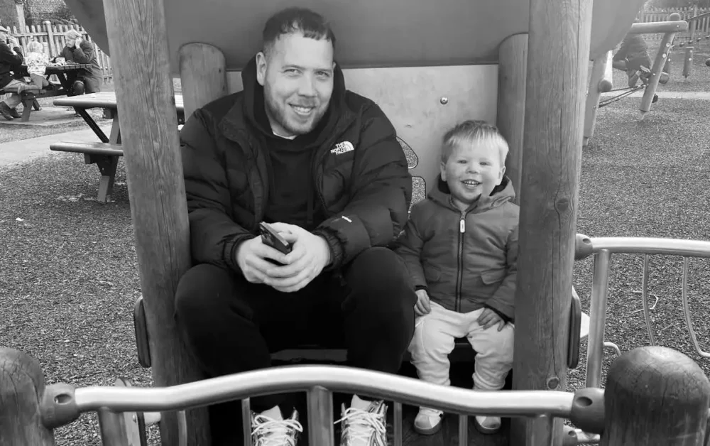 The family of Michael Knowlson said his son, Mason, was "his world". Picture: Avon & Somerset Police