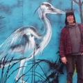 Frome Town Council (FTC) commissioned artist Paul Mutartis Boswell to create a mural for boards in Vallis Road