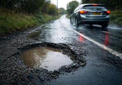More than 16,000 road defects have been reported in Somerset