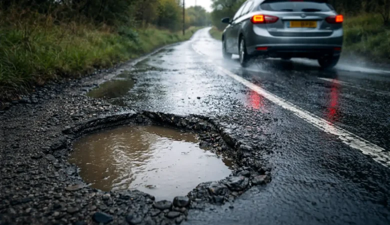 More than 16,000 road defects have been reported in Somerset