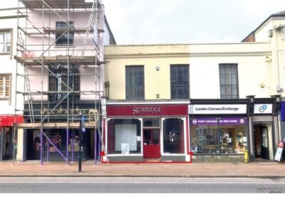 The former Surridge Gallery in North Street, Taunton, is up for sale. Picture: Barnett Ross/Right Move