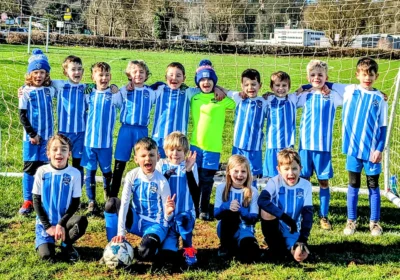 Swiss Valley Rangers Under 7s are looking good in new kit. Picture: Persimmon