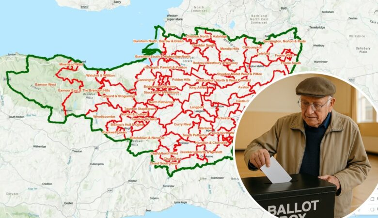 The number of councillors in Somerset could fall under the new plans. Picture: LGBC