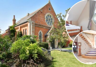 The former Methodist Church, in East Huntspill, is up for sale. Pictures: Cooper and Tanner/Right Move