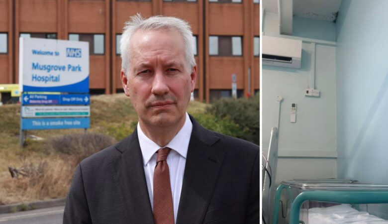 Taunton & Wellington MP Gideon Amos called for work at Musgrove park Hospital's maternity unit to be brought forward