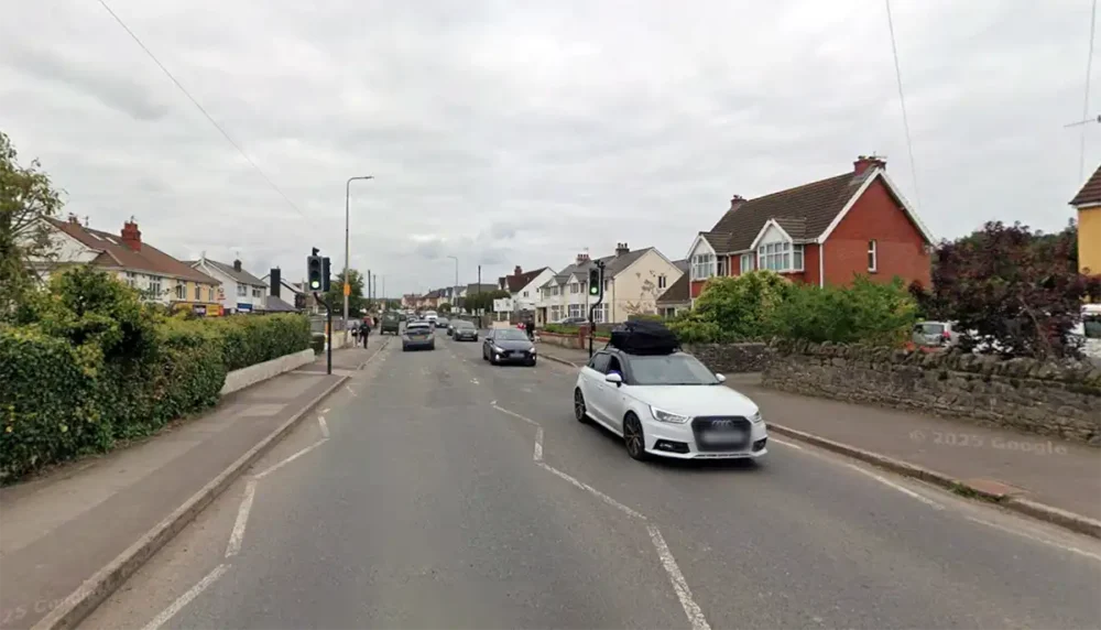 Roadworks are set to run in West Town Road, Backwell, starting later this month. Picture: Google