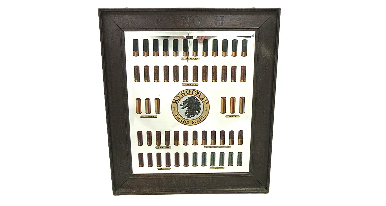 The advertising mirror was the top seller at a recent Somerset auction